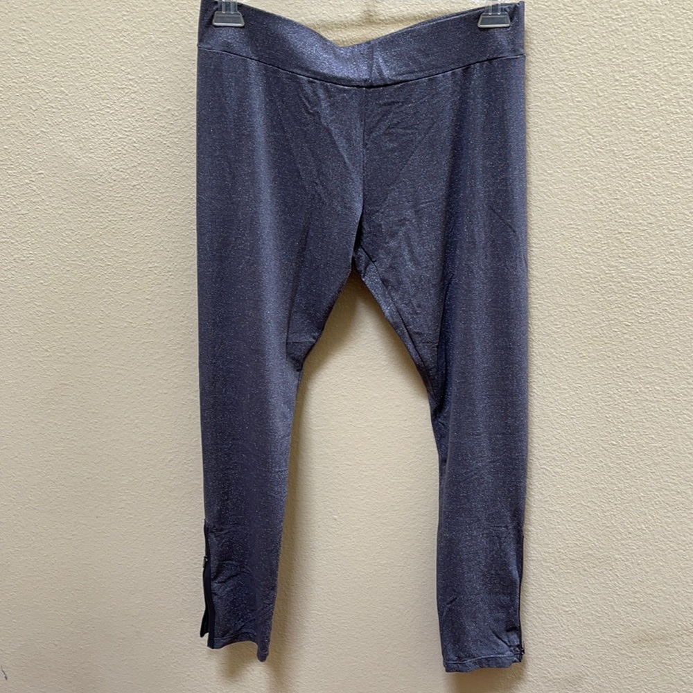 FREE PEOPLE METALLIC LEGGINGS